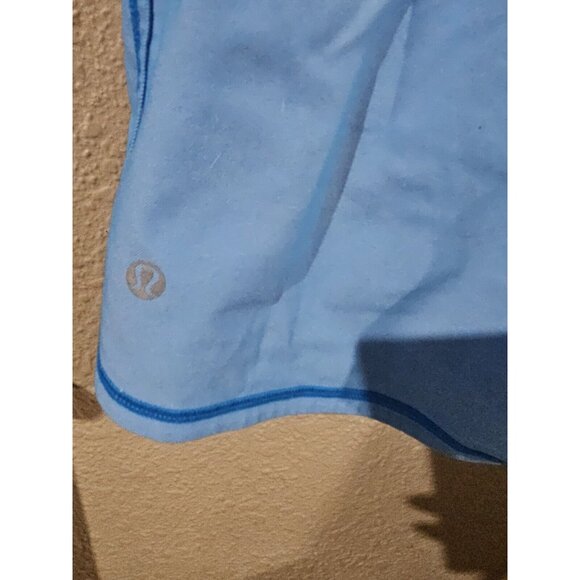 Lululemon Groovy Run Shorts Women's Size 4 Beach Blanket Blue Athletic - Picture 3 of 4